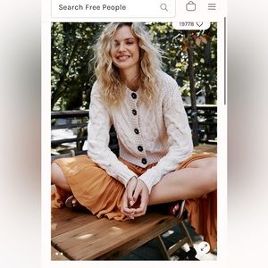 Free People Bonfire Cardigan